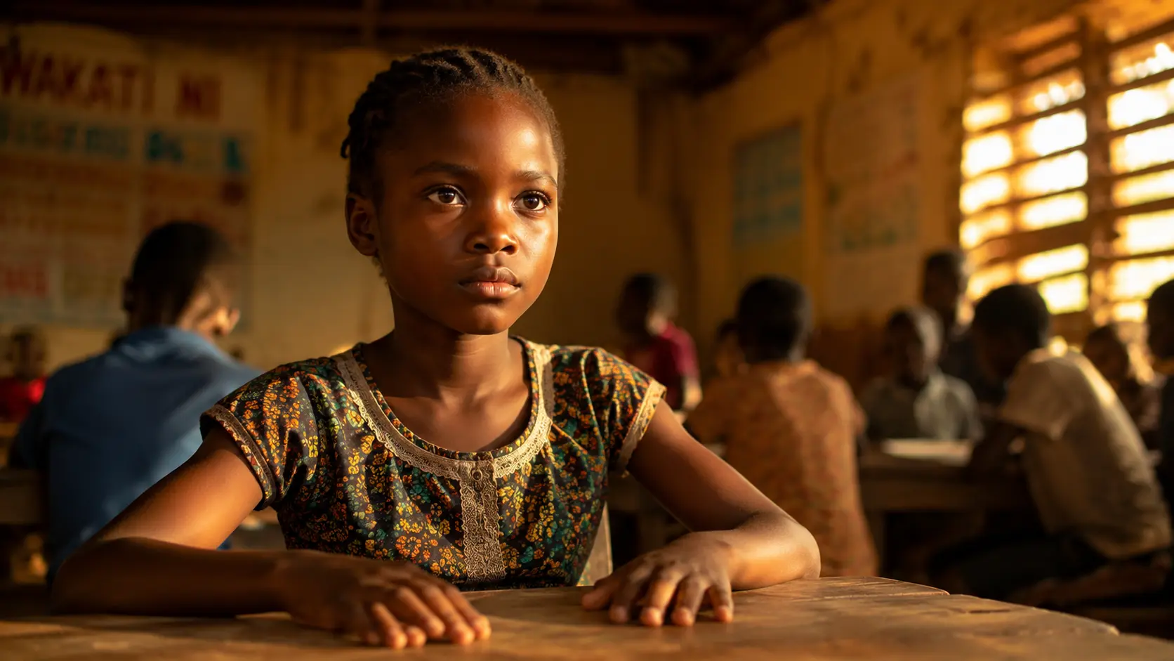 Jeune joueuse inspirée par le film Queen of Katwe