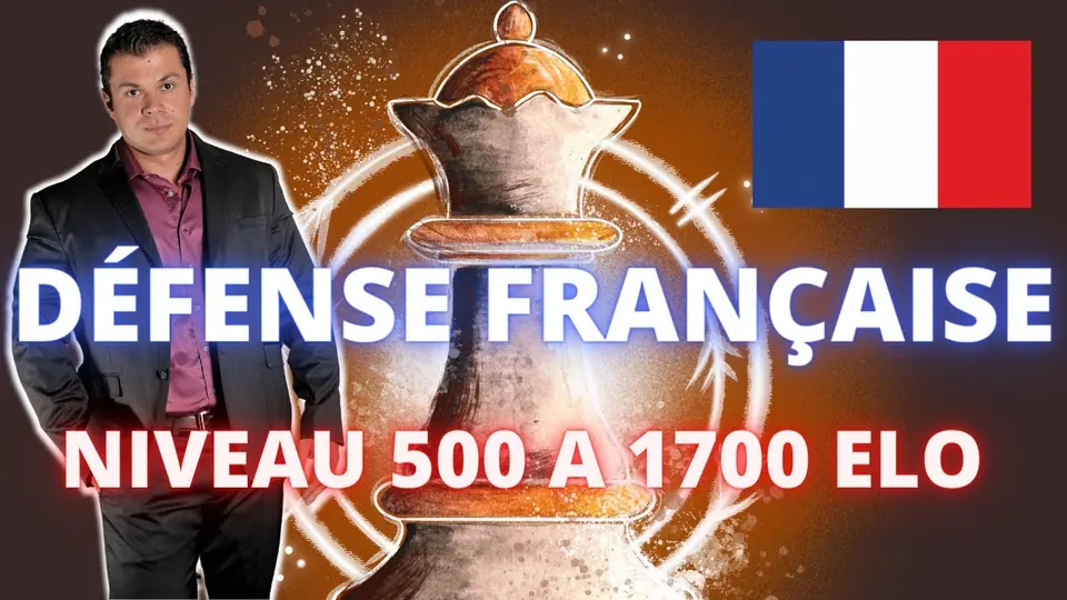 Défense française : partie pédagogique 2, présenté par DinoChess / Dino Milanovic