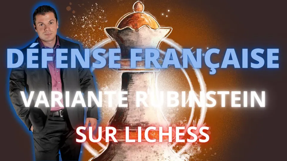 Défense française : partie pédagogique 3, présenté par DinoChess / Dino Milanovic