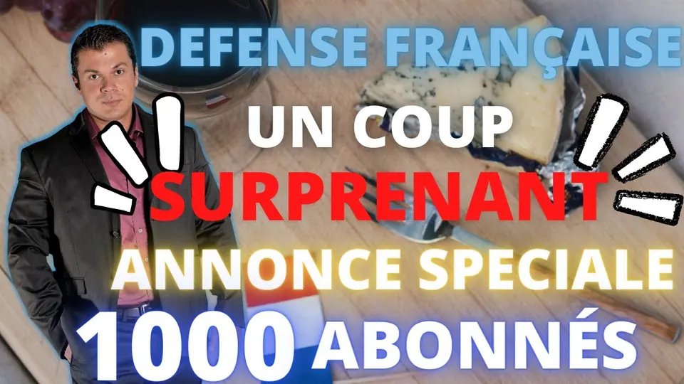 Défense française : partie pédagogique 4, présenté par DinoChess / Dino Milanovic
