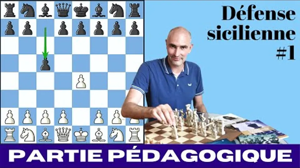 Défense sicilienne : partie 1, présenté par Marc Quenehen