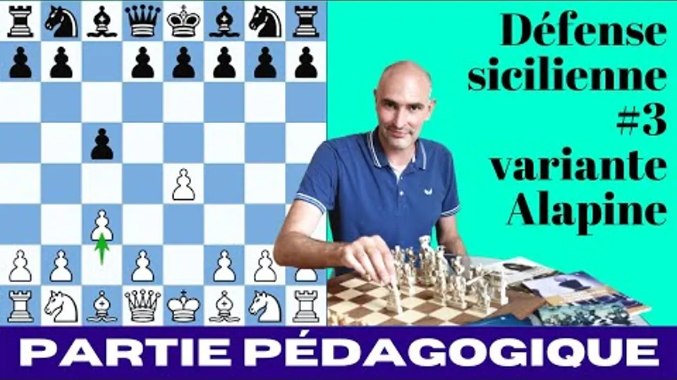 Défense sicilienne : partie 3, présenté par Marc Quenehen