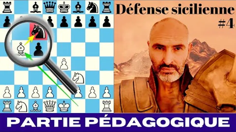 Défense sicilienne : partie 4, présenté par Marc Quenehen