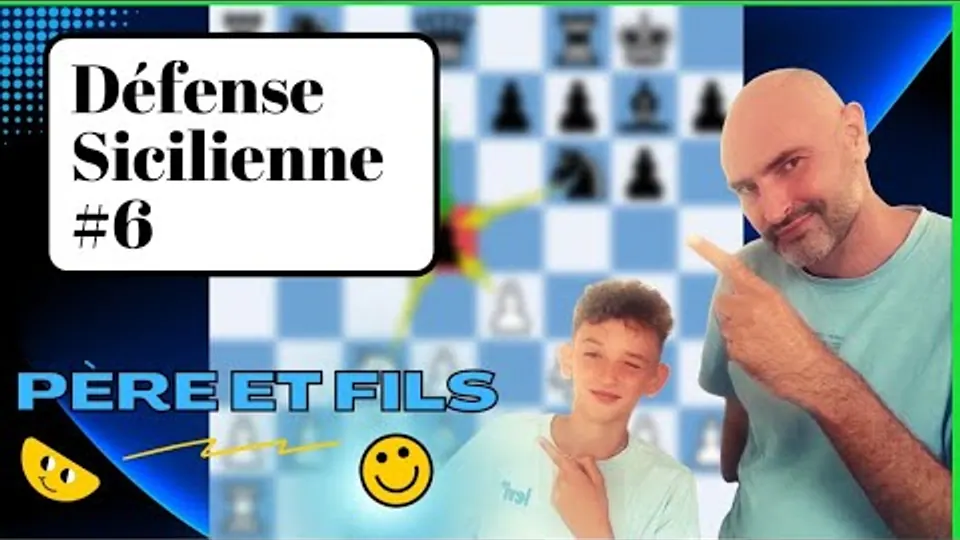 Défense sicilienne : partie 6, présenté par Marc Quenehen